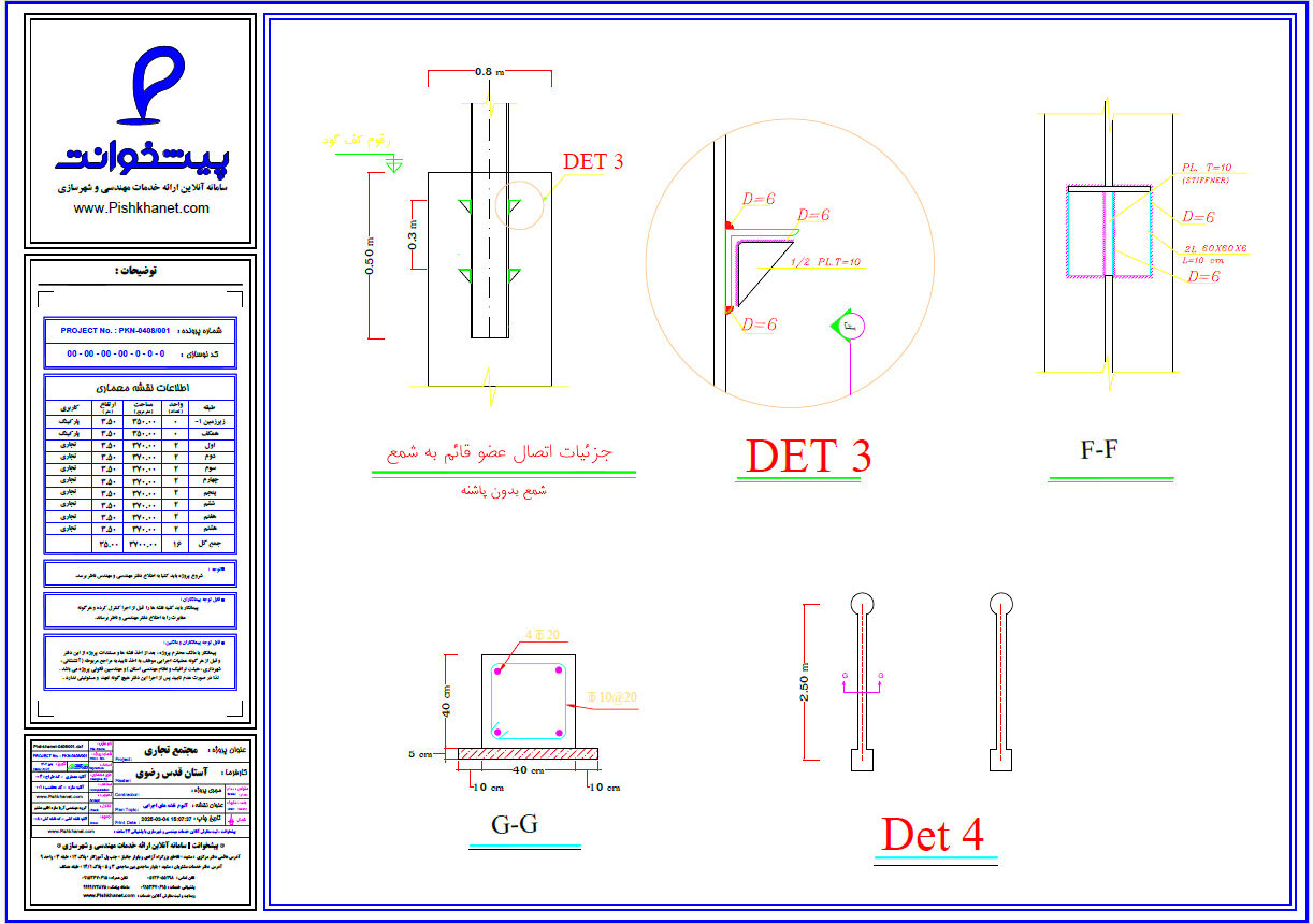 طراحی آنلاین سازه نگهبان ، طراحی و محاسبات سازه نگهبان خرپایی ، استرات ، شمع و سولجر ، نیلینگ و انکر در ایران ، مشهد ، تهران ، تبریز ، اصفهان ، شیراز